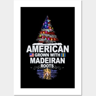 Christmas Tree  American Grown With Madeiran Roots - Gift for Madeiran From Madeira Posters and Art